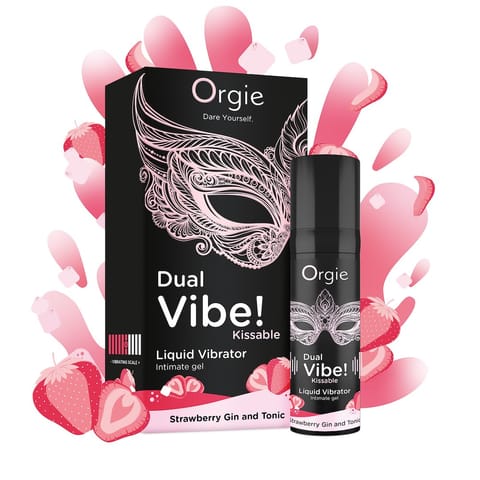 ⁨Orgie Intymny żel z amazońskimi składnikami Gin&Tonic Strawberry 15ml⁩ w sklepie Wasserman.eu