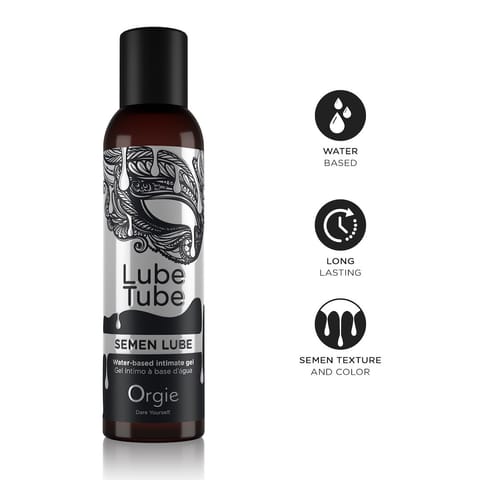 Orgie Lube Tube - Semen Lube Water - Based Intimate Gel w sklepie Wasserman.eu