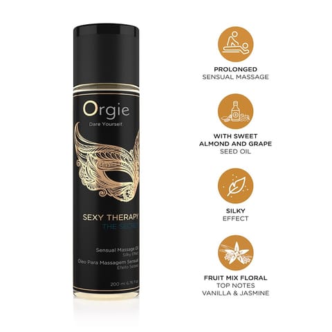 Orgie Sexy Therapy Sensual Massage Oil The Secret 200 ml w sklepie Wasserman.eu