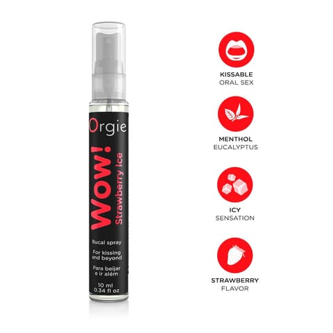 Orgie Wow! Strawberry Ice 10ml w sklepie Wasserman.eu