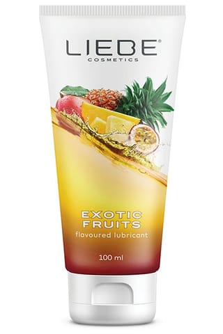 ⁨LIEBE LUBRICANT EXOTIC FRUITS 100ML⁩ w sklepie Wasserman.eu