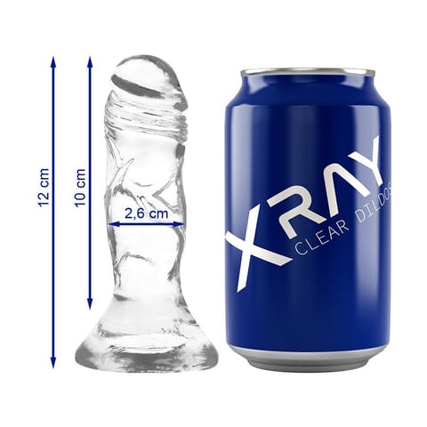 ⁨X RAY - CLEAR COCK 12 CM -O- 2.6 CM⁩ w sklepie Wasserman.eu