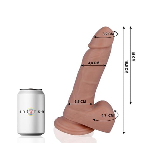 ⁨MR INTENSE - 14 REALISTIC COCK 18.5 CM -O- 3.8 CM⁩ w sklepie Wasserman.eu