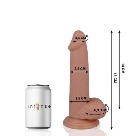 ⁨MR INTENSE - 10 REALISTIC COCK 18 CM -O- 3.4 CM⁩ w sklepie Wasserman.eu