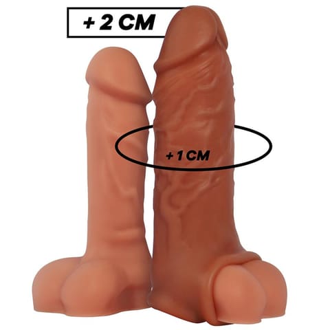 ⁨VIRILXL - LIQUID SILICONE V9 BROWN PENIS EXTENSION⁩ w sklepie Wasserman.eu
