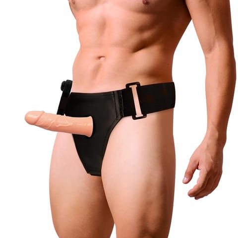 HARNESS ATTRACTION - GREGORY HOLLOW RNES WITH VIBRATOR 16.5 CM -O- 4.3 CM w sklepie Wasserman.eu