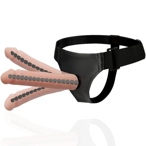 ⁨HARNESS ATTRACTION - DERICK ARTICULABLE FLESH 22.5 CM -O- 4.5 CM⁩ w sklepie Wasserman.eu