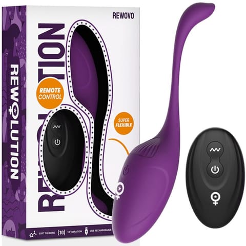 ⁨REWOLUTION - REWOVO EGG VIBRATOR REMOTE CONTROL⁩ w sklepie Wasserman.eu