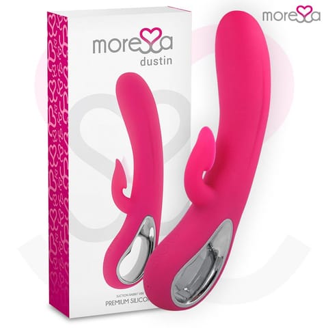 ⁨MORESSA - DUSTIN CLITORAL SUCTION AND POWERFUL VIBRATION PREMIUM SILICONE RECHARGEABLE⁩ w sklepie Wasserman.eu