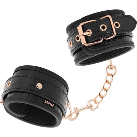 ⁨BEGME - BLACK EDITION PREMIUM ANKLE CUFFS WITH NEOPRENE LINING⁩ w sklepie Wasserman.eu