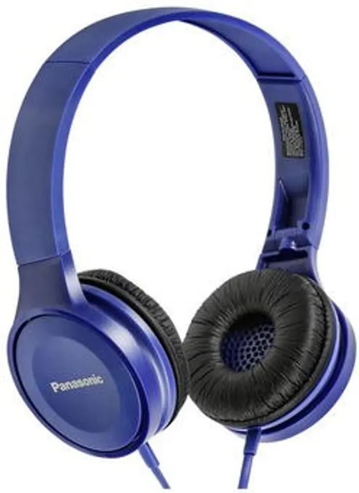 ⁨Panasonic | RP-HF100ME-A | Overhead Stereo Headphones | Wired | Over-ear | Microphone | Blue⁩ w sklepie Wasserman.eu