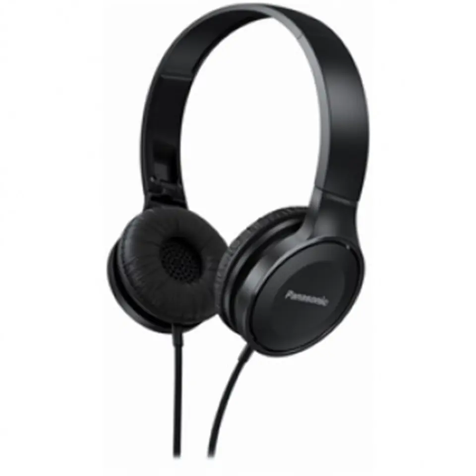 ⁨Panasonic RP-HF100E-K Headband/On-Ear, Black⁩ at Wasserman.eu