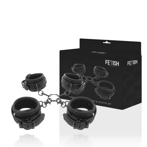 FETISH SUBMISSIVE - SET OF HAND AND ANKLE HANDCUFFS WITH NOPRENE LINING w sklepie Wasserman.eu