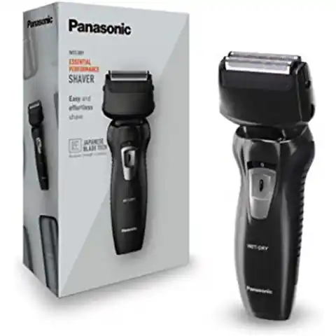 ⁨Panasonic Shaver ES-RW31-K503 Cordless, Charging time 8 h, Operating time 21 min, Wet use, Silver, NiMH, Number of shaver heads/⁩ at Wasserman.eu