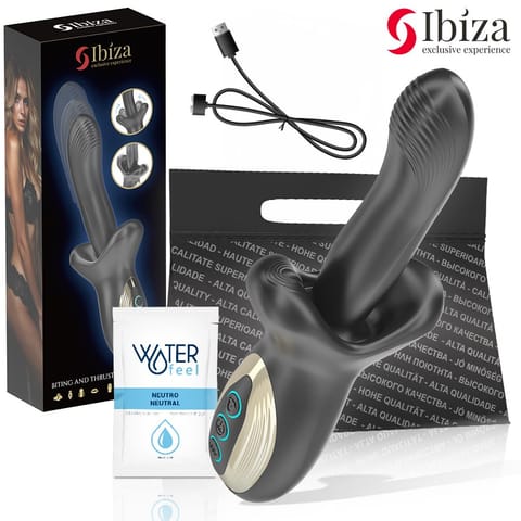 ⁨IBIZA - POWERFUL VIBRATOR WITH THRUSTING AND BITING EFFECT⁩ w sklepie Wasserman.eu