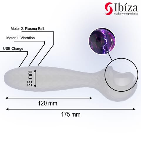 IBIZA - PLASMA SPHERE VIBRATOR AND STIMULATOR w sklepie Wasserman.eu