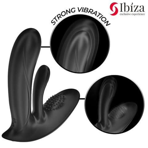IBIZA - WEARABLE VIBRATOR WITH G-SPOT AND CLITORIS STIMULATION WITH REMOTE CONTROL w sklepie Wasserman.eu