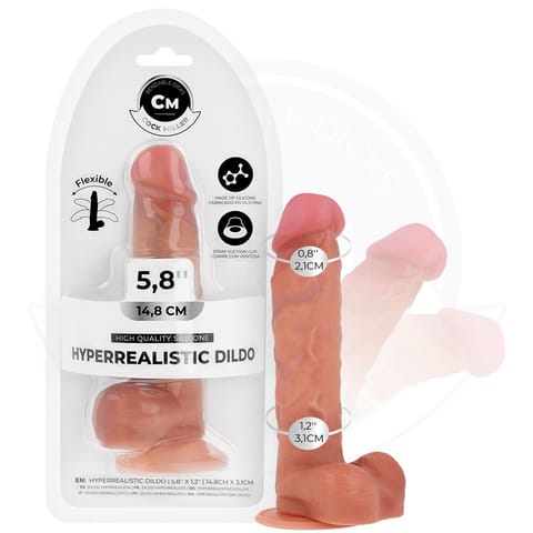 ⁨COCK MILLER - HYPERREALISTIC ARTICULABLE DILDO 14.8 CM⁩ w sklepie Wasserman.eu