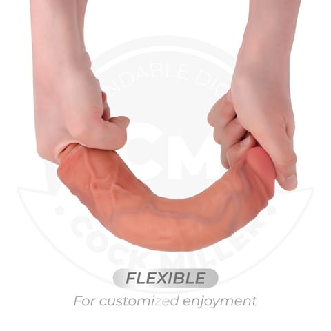 ⁨COCK MILLER - REALISTIC DILDO WITH SUCTION CUP AND REMOTE CONTROL VIBRATION 20.5 CM⁩ w sklepie Wasserman.eu