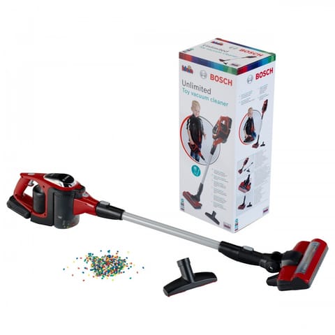 ⁨Odkurzacz Bosch Unlimited czerwony⁩ w sklepie Wasserman.eu