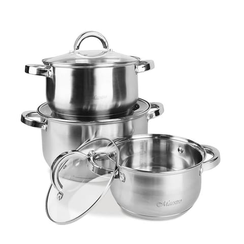 ⁨Zestaw garnków MAESTRO MR-2120-6L⁩ w sklepie Wasserman.eu