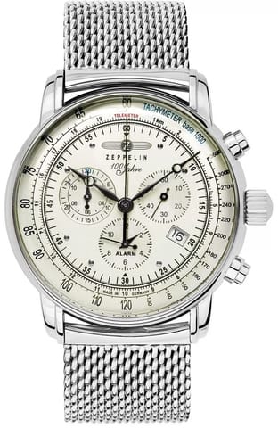 Zegarek Męski ZEPPELIN 100 Jahre Chronograph 8680M-3 + BOX w sklepie Wasserman.eu