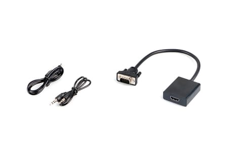⁨MicroConnect VGA + Audio to HDMI converter⁩ w sklepie Wasserman.eu