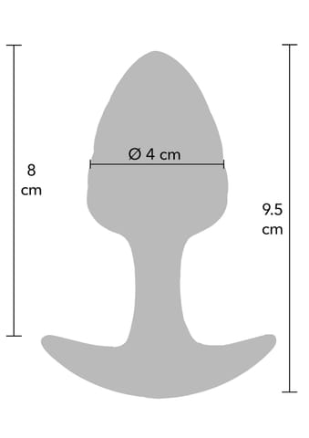 Crystal Butt Plug Medium w sklepie Wasserman.eu