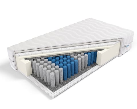 ⁨Frankhauer Materac pocket z lateksem obustronnym Eris (pokrowiec Dormia, rozmiar 100 x 200)⁩ w sklepie Wasserman.eu