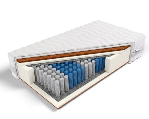 ⁨Frankhauer Pocket z kokosem obustronnym Atlas Plus (pokrowiec Medicott/Tencel, rozmiar 160 x 200)⁩ w sklepie Wasserman.eu