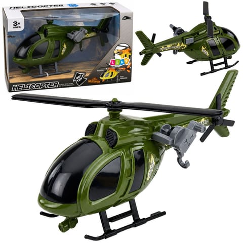 ⁨Helikopter Wojskowy Militarny Z Hakiem Światła Dźwięki Zielony⁩ w sklepie Wasserman.eu