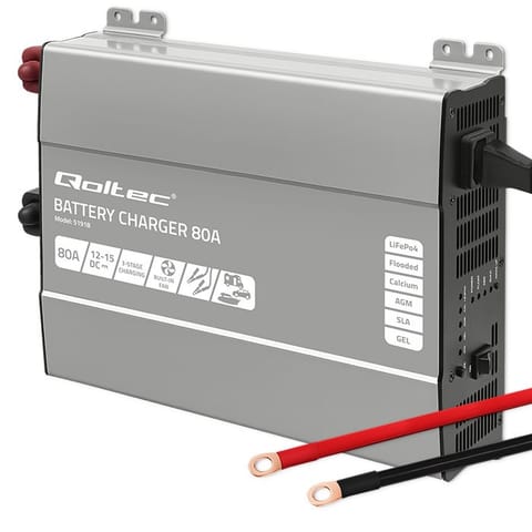 ⁨Charger for LiFePO4 AGM GEL SLA batteries 80A⁩ at Wasserman.eu