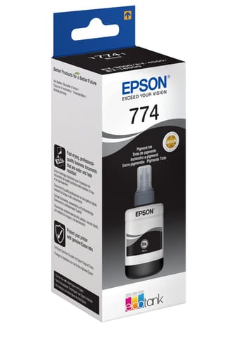 ⁨Epson T7741 PIGMENT BLCK INK BOTTLE⁩ w sklepie Wasserman.eu