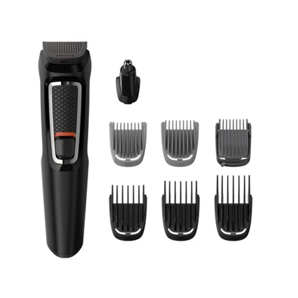 ⁨Philips | MG3730/15 | 8-in-1 Face and Hair trimmer | Cordless | Number of length steps | Black⁩ w sklepie Wasserman.eu