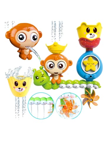 ⁨WOOPIE BABY Zabawka Wodna do Kąpieli Małpka + Kubeczek⁩ w sklepie Wasserman.eu