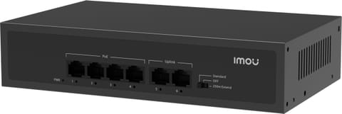 ⁨Switch Imou SF106P 6-Portowy 4x PoE 2x Uplink⁩ w sklepie Wasserman.eu