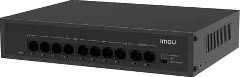 ⁨Switch Imou SF110P10-Portowy 8x PoE 2x Uplink⁩ w sklepie Wasserman.eu