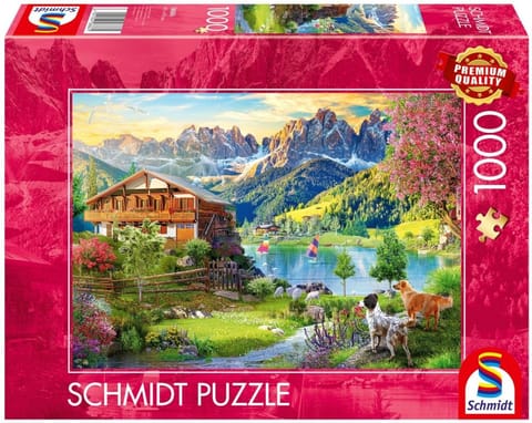 ⁨Puzzle PQ 1000 Relaks w Dolomitach⁩ w sklepie Wasserman.eu