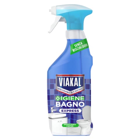 ⁨Viakal +Igiene Express Płyn do Mycia Kabin Prysznicowych bez Spłukiwania 470ml⁩ w sklepie Wasserman.eu