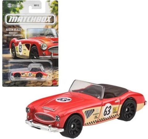 ⁨Matchbox exclusive theme 1:64 Austin Healey Cabrio⁩ w sklepie Wasserman.eu