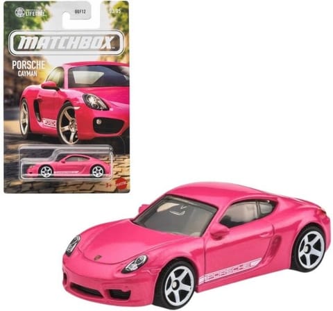 ⁨Matchbox exclusive theme 1:64 Porsche Cayman⁩ w sklepie Wasserman.eu