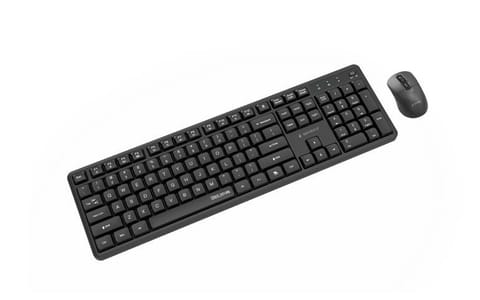 ⁨Zestaw bezprzewodowy klawiatura i mysz Gembird KBS-WMS-01 czarny⁩ w sklepie Wasserman.eu