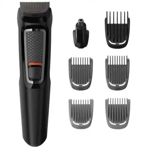 ⁨Philips Face and Hair Trimmer MG3740/15 9-in-1 Cordless, Black, Operating time (max) 60 min⁩ at Wasserman.eu