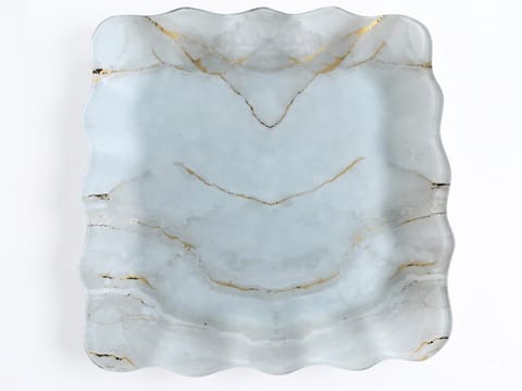 ⁨MARBELLO Talerz kwadratowy 29,7x29,7x2,3cm półmisek⁩ w sklepie Wasserman.eu