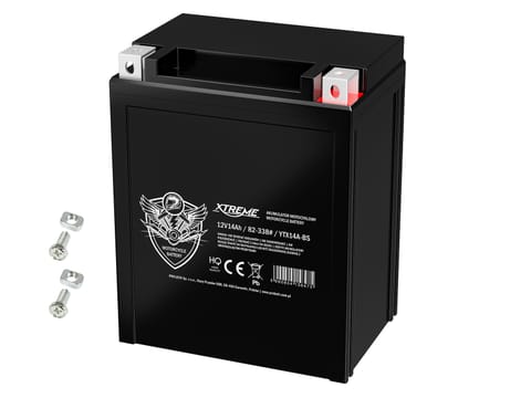 ⁨Akumulator motocyklowy 12V 14Ah XTREME prawy+⁩ w sklepie Wasserman.eu