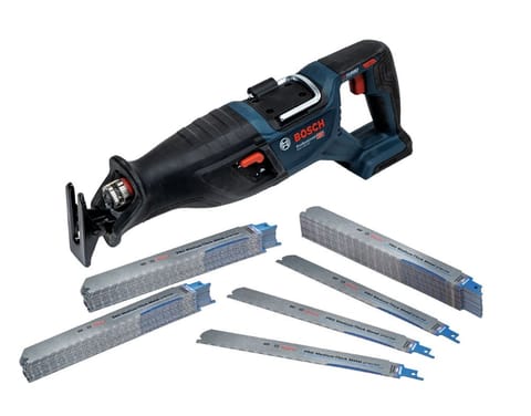 ⁨PIŁA SZABLASTA AKUMULATOROWA GSA 18V-28 0*AH + 75 BRZESZCZ.⁩ w sklepie Wasserman.eu