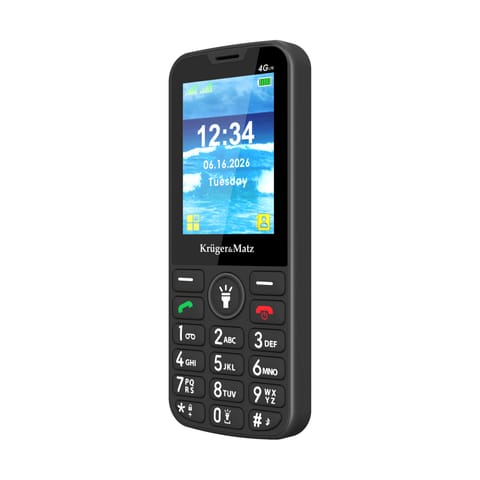 ⁨Telefon GSM dla seniora Kruger&Matz Simple 924 4G⁩ w sklepie Wasserman.eu