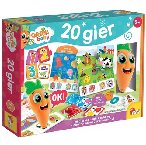 ⁨Lisciani Carotina Baby 20 Gier⁩ w sklepie Wasserman.eu