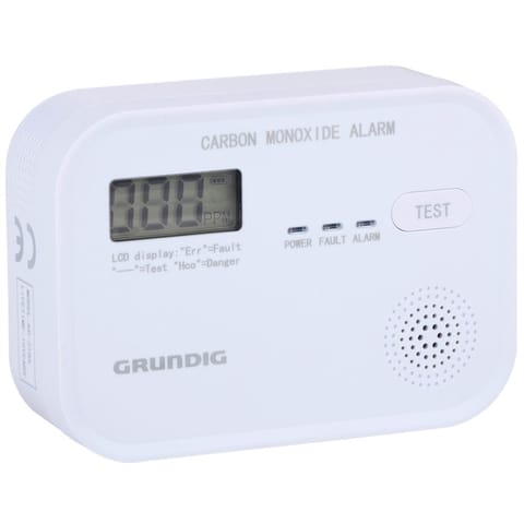 ⁨CZUJNIK CZADU WYŚWIETLACZ LCD LED LIGHT 85 dB BATERIA⁩ w sklepie Wasserman.eu