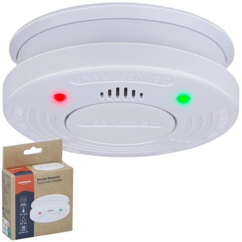 ⁨CZUJNIK DYMU LED LIGHT BATERIA 10LAT⁩ w sklepie Wasserman.eu